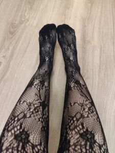 Women Rattan Sexy Stockings Club Party Anti-Snagging Flowers Tights Calcetines Fish Net Stocking Fishnet Mesh Lace Pantyhoses photo review